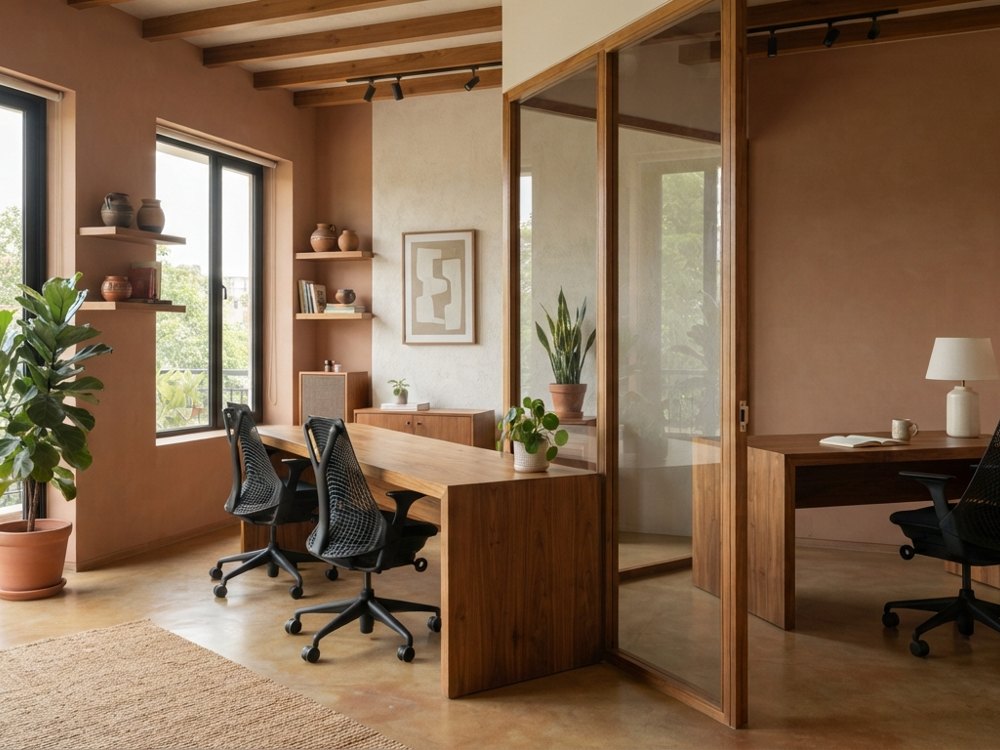 Sambhavnath Agencies office interiors