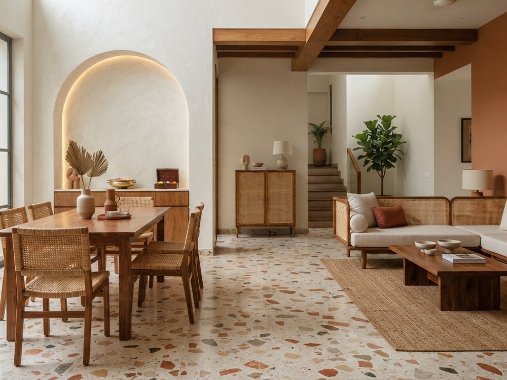 The Gandhi Residence interiors